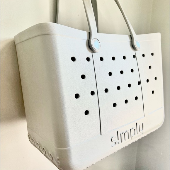 SIMPLY SOUTHERN SIMPLY LARGE TOTE - Cloud - Picture 3 of 8